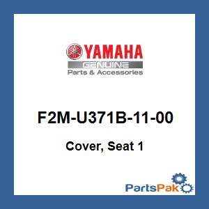 Yamaha F2M-U371B-11-00 Cover, Seat 1; F2MU371B1100
