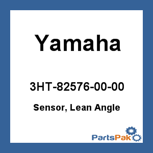 Yamaha 3HT-82576-00-00 Sensor, Lean Angle; 3HT825760000