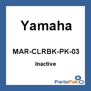 Yamaha 5X3-21620-00-00 (Inactive Part)
