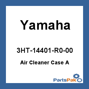 Yamaha 3HT-14401-R0-00 Air Cleaner Case A; 3HT14401R000