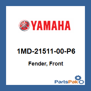 Yamaha 1MD-21511-00-P6 Fender, Front; 1MD2151100P6