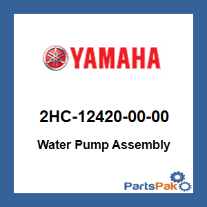 Yamaha 2HC-12420-00-00 Water Pump Assembly; 2HC124200000