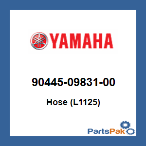 Yamaha 90445-09831-00 Hose (L1125); 904450983100