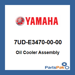 Yamaha 7UD-E3470-00-00 Oil Cooler Assembly; 7UDE34700000