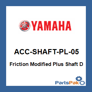 Yamaha ACC-SHAFT-PL-05 Friction Modified Plus Shaft D; ACCSHAFTPL05