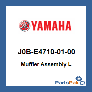 Yamaha J0B-E4710-01-00 Muffler Assembly 1; New # J0B-E4710-05-00