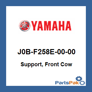 Yamaha J0B-F258E-00-00 Support, Front Cow; New # J0B-F258E-10-00