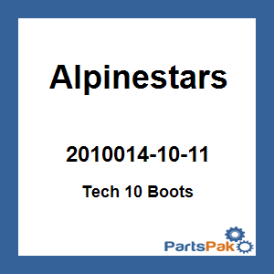Alpinestars 2010014-10-11; Tech 10 Boots