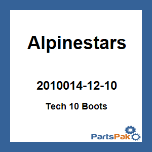 Alpinestars 2010014-12-10; Tech 10 Boots