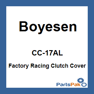 Boyesen CC-17AL; Factory Racing Clutch Cover Blue