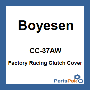 Boyesen CC-37AW; Factory Racing Clutch Cover White