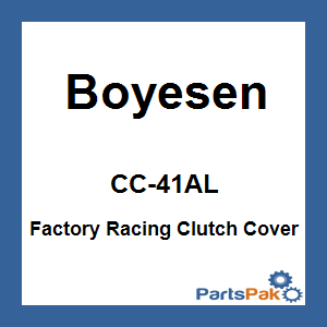 Boyesen CC-41AL; Factory Racing Clutch Cover Blue