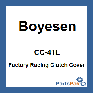 Boyesen CC-41L; Factory Racing Clutch Cover Blue