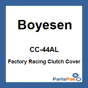Boyesen CC-44AL; Factory Racing Clutch Cover Blue