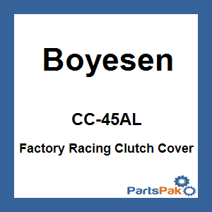 Boyesen CC-45AL; Factory Racing Clutch Cover Blue