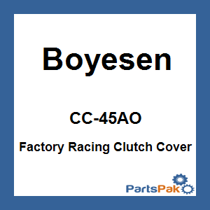 Boyesen CC-45AO; Factory Racing Clutch Cover Orange