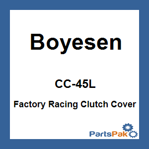 Boyesen CC-45L; Factory Racing Clutch Cover Blue