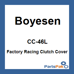 Boyesen CC-46L; Factory Racing Clutch Cover White