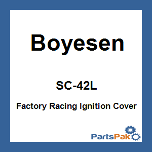 Boyesen SC-42L; Factory Racing Ignition Cover Blue