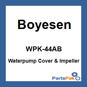 Boyesen WPK-44AB; Water Pump Cover & Impeller Kit Black