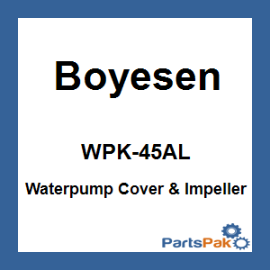 Boyesen WPK-45AL; Water Pump Cover & Impeller Kit Blue