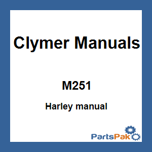 Clymer Manuals M251; Repair Manual Harley Softail
