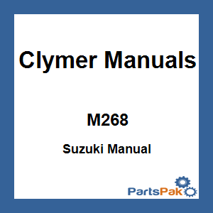 Clymer Manuals M268; Repair Manual Fits Suzuki Gsx-R600/750