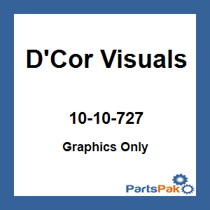 D'Cor Visuals 10-10-727; 17 Geico Fits Honda Complete Graphic Kit