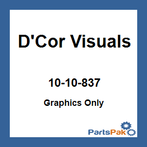 D'Cor Visuals 10-10-837; 17 Geico Fits Honda Complete Graphic Kit