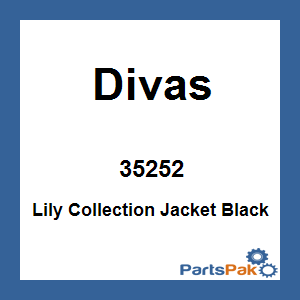 Divas 35252; Lily Collection Jacket Black
