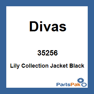 Divas 35256; Lily Collection Jacket Black