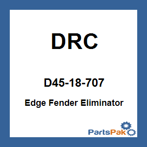DRC D45-18-707; Edge Fender Eliminator Red Lens