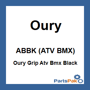 Oury ABBK (ATV BMX); Oury Grip Atv Bmx Black