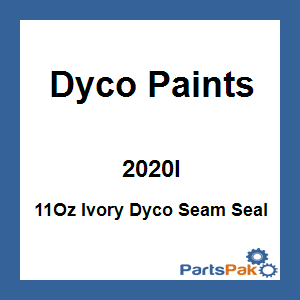 Dyco Paints 2020I; 11-Oz Ivory Dyco Seam Seal
