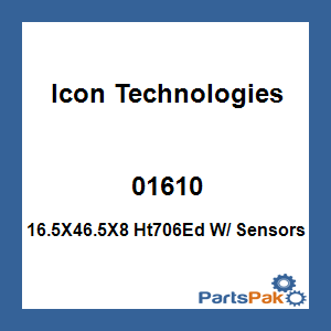 Icon Technologies 01610; 16.5X46.5X8 Ht706Ed W/ Sensors