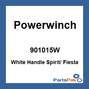 Powerwinch 901015W; White Handle Spirit/ Fiesta