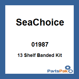 SeaChoice 01987; 13 Shelf Banded Kit