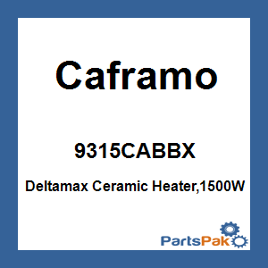 Caframo 9315CABBX; Deltamax Ceramic Heater,1500W