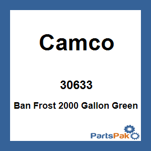 Camco 30633; Ban Frost 2000 Gallon Green