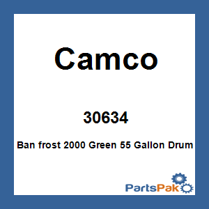 Camco 30634; Ban frost 2000 Green 55 Gallon Drum