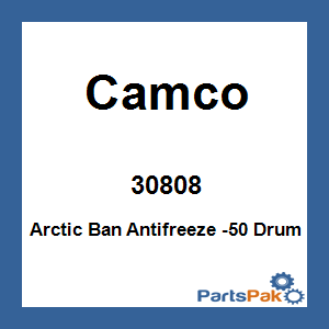 Camco 30808; Arctic Ban Antifreeze -50 Drum