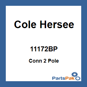 Cole Hersee 11172BP; Conn 2 Pole