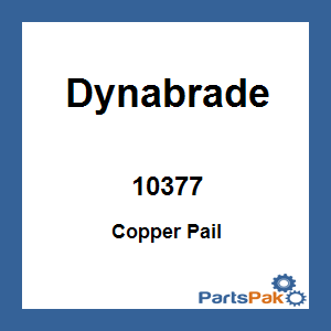 Dynabrade 10377; Copper Pail