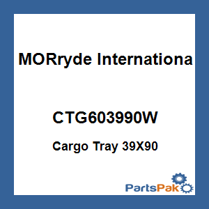 MORryde International CTG60-3990W; Cargo Tray 39X90