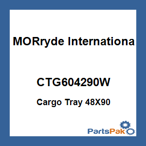 MORryde International CTG60-4290W; Cargo Tray 48X90