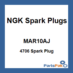 NGK Spark Plugs MAR10AJ; 4706 Spark Plug