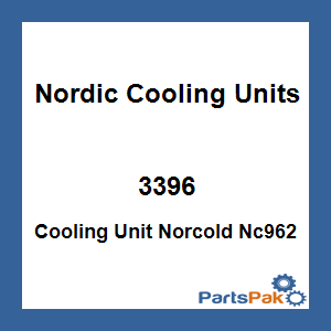 Nordic Cooling Units 3396; Cooling Unit Norcold Nc962
