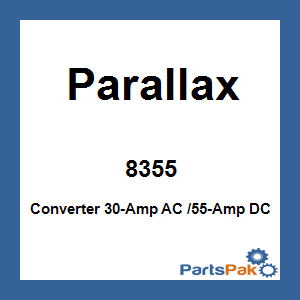 Parallax 8355; Converter 30-Amp AC /55-Amp DC