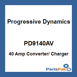 Progressive Dynamics PD9140AV; 40 Amp Converter/ Charger