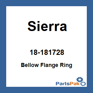 Sierra 18-181728; Bellow Flange Ring